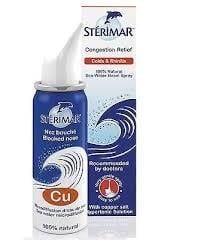 (SKT:09/2023-KUTU HASARLI ) Sterimar Tıkalı Burun Hipertonik Okyanus Suyu 50 ml