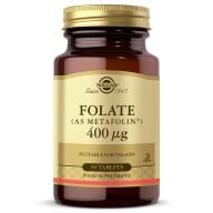 SOLGAR FOLATE (METAFOLIN) 400 MCG 50 TAB