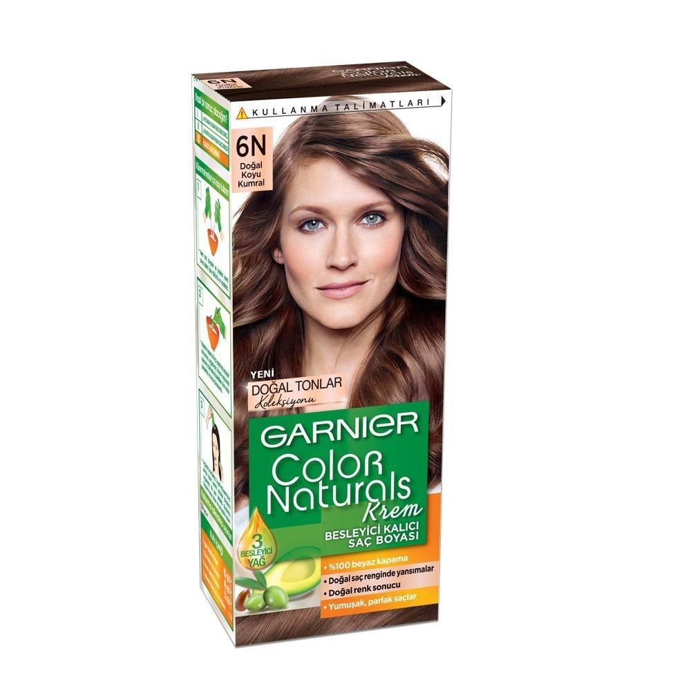 Garnier Color Naturals Nudes Boya - 6 Doğal Koyu Kumral