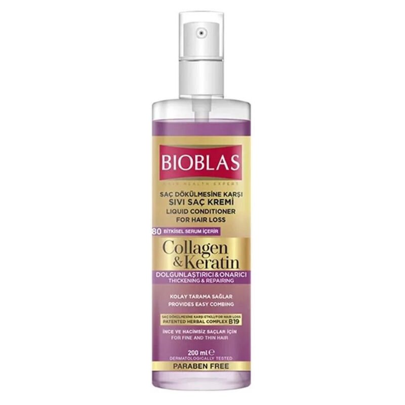 Bioblas Collagen Keratin Saç Dökülmesine Karşı Saç Kremi 200 ml