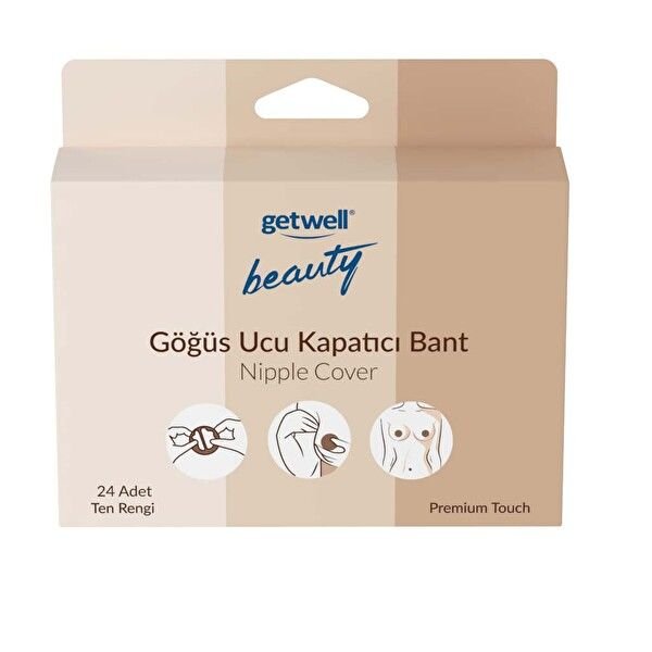 Getwell Beauty Göğüs Kapatıcı Bant 24'lü