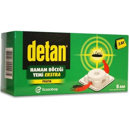 Detan Hamam Böceği Yemi Max Pratik 6'lı