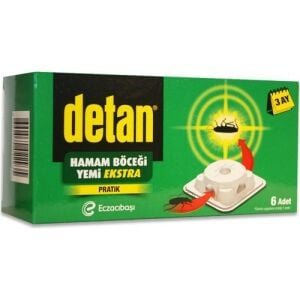 Detan Hamam Böceği Yemi Max Pratik 6'lı