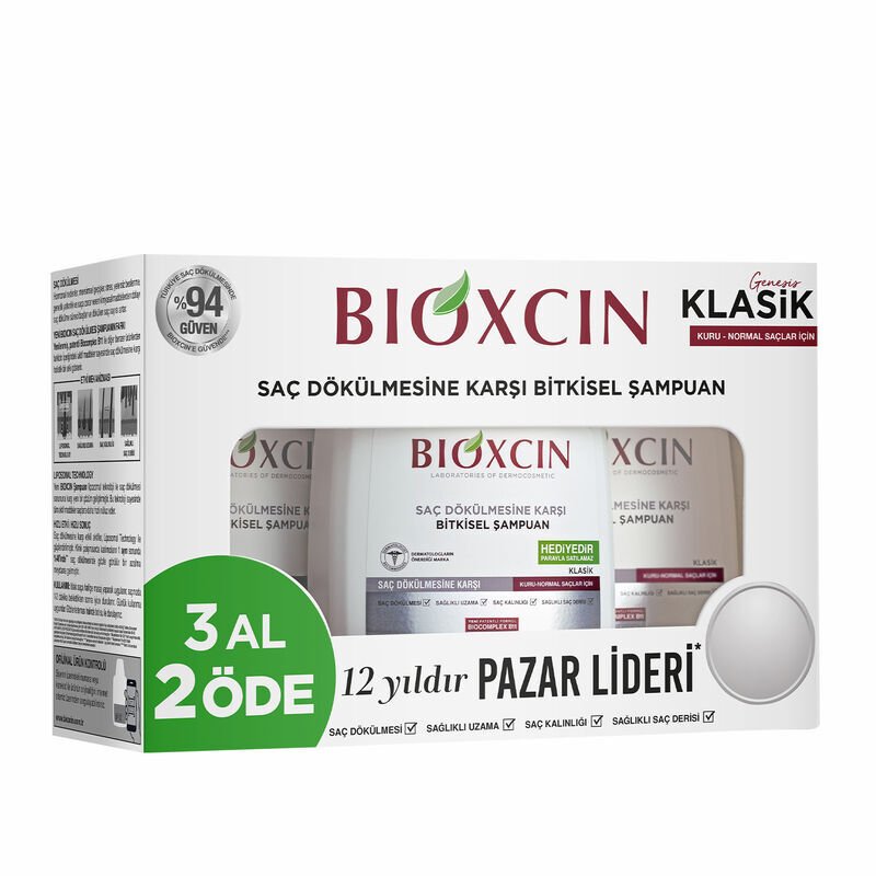 Bioxcin Genesis Kuru Saçlar İçin Şampuan 300 ml - 3 Al 2 Öde Özel Fiyat Etiketli