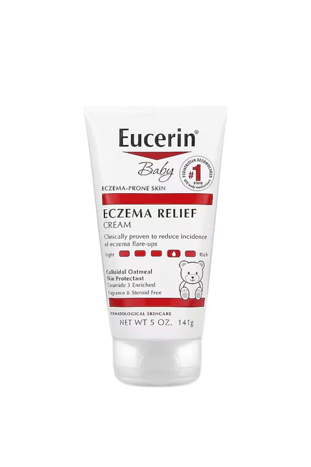Eucerin Baby Eczema Creme Meyan Kökü Özü Kolloidal Yulaf Ezmesi Bebekler İçin Egzama Kremi 5 oz 141 gr