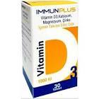 Immun Plus Vitamin D3 Kalsiyum Magnezyum Çinko 30 Tablet