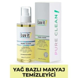 Luv It Bitkisel İçerikli Yağ Bazlı Makyaj Temizleyici 200 ml