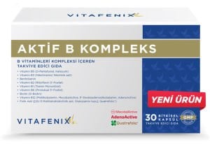 Vitafenix Aktif B Kompleks 30 Bitkisel Kapsül