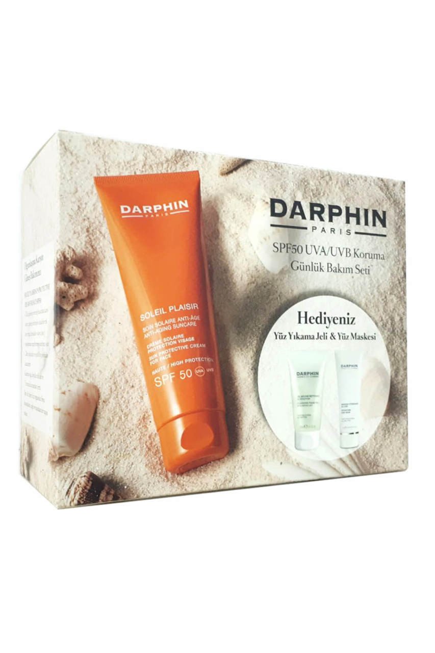 Darphin Spf50 Günlük Bakım Seti Yüz Yıkama Jeli Hediye