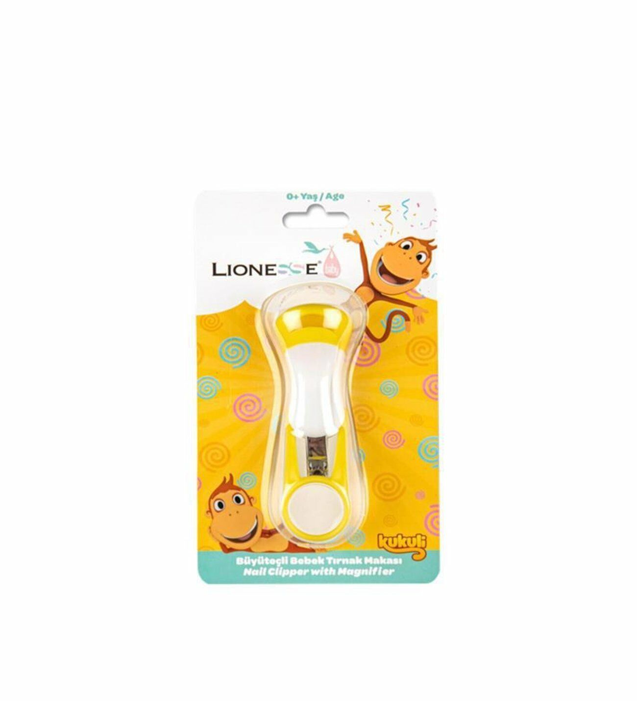 Lionesse Kukuli Bebek Tırnak Makası Ku-019 - Sarı