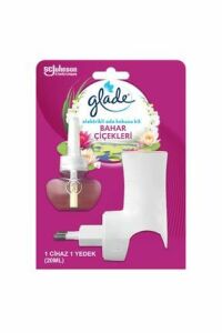 Glade Elektrikli Oda Kokusu Kit Bahar Çiçekleri 1 Adet Cihaz 1 Adet Yedek