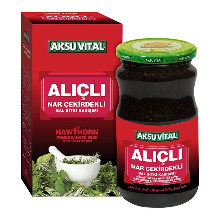 ALIÇLI NAR ÇEKİRDEKLİ BAL BİTKİ KARIŞIMI