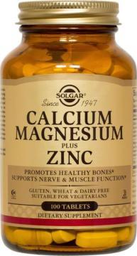 SOLGAR CALC.MAGN.PLUS ZINC 100 TABLET