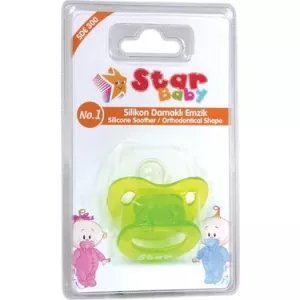Star Baby Silikon Damaklı Emzik No: 1 0-6 Ay / 253