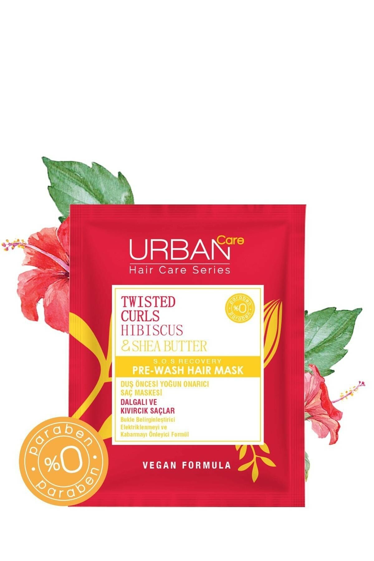 Urban Care Hibiscus Shea Butter Hair Mask 50 ml