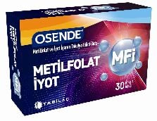 OSENDE MFI METILFOLAT IYOT 30 TABLET