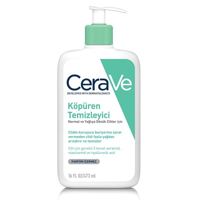 Cerave Köpüren Temizleyici 473 ml (35 TL İndirim Etiketli)