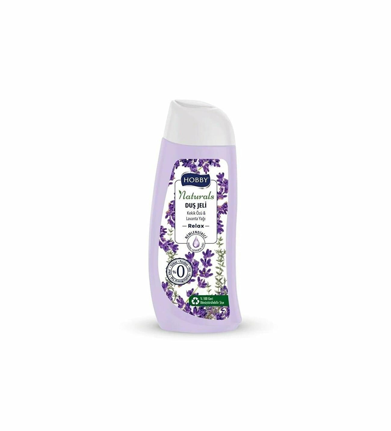 Hobby Duş Jeli Naturals Relax Kekik Özü Lavanta Yağı 500 ml
