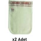 Kelebek Kalın Beyaz Banyo Hamam Kesesi - 2 Adet