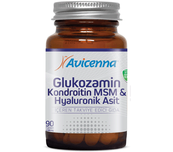 Avicenna Glukozamine Kondroitin+Msm Hyaluronik Asit 90 Tablet