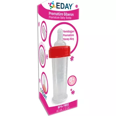 Eday Yenidoğan Prematüre Biberon 60 ml