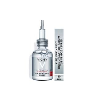 Vichy Liftactiv Supreme H.A. Epidermic Filler Kırışıklık Karşıtı Yüz ve Göz Çevresi Serumu 30 ml