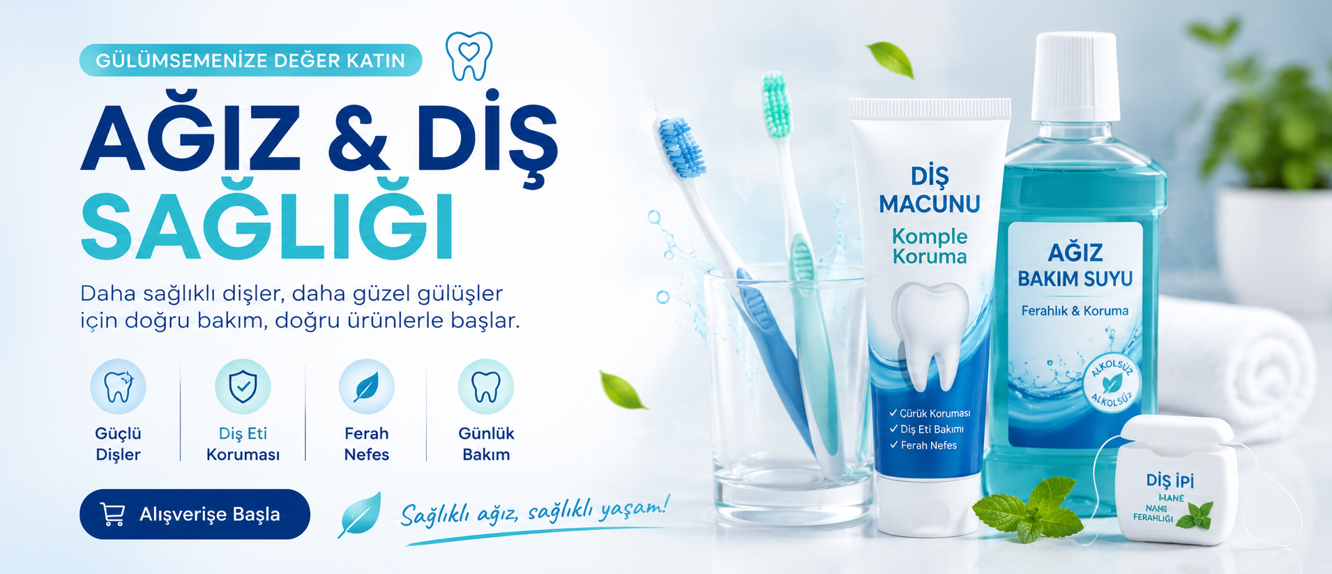 ağız diş sağlığı ürünleri