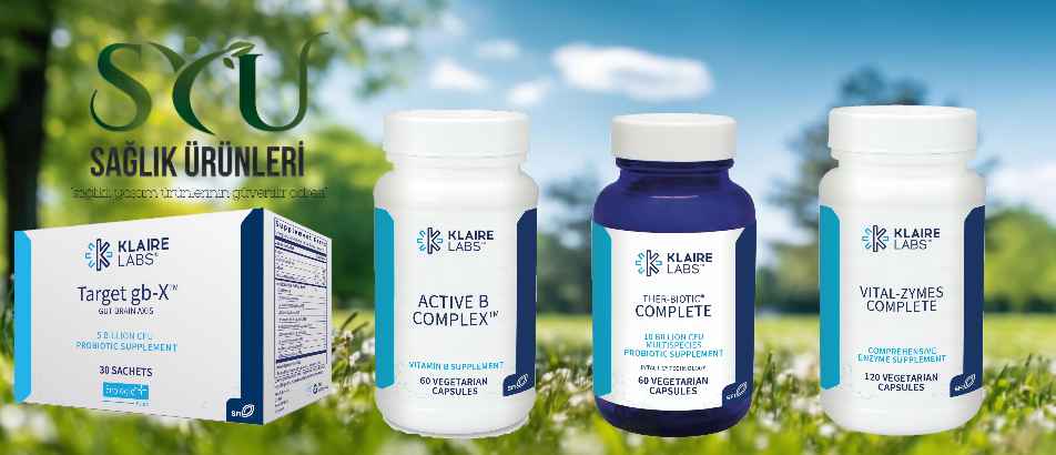 Klaire labs markalı tüm ürünüler syu.com.tr de